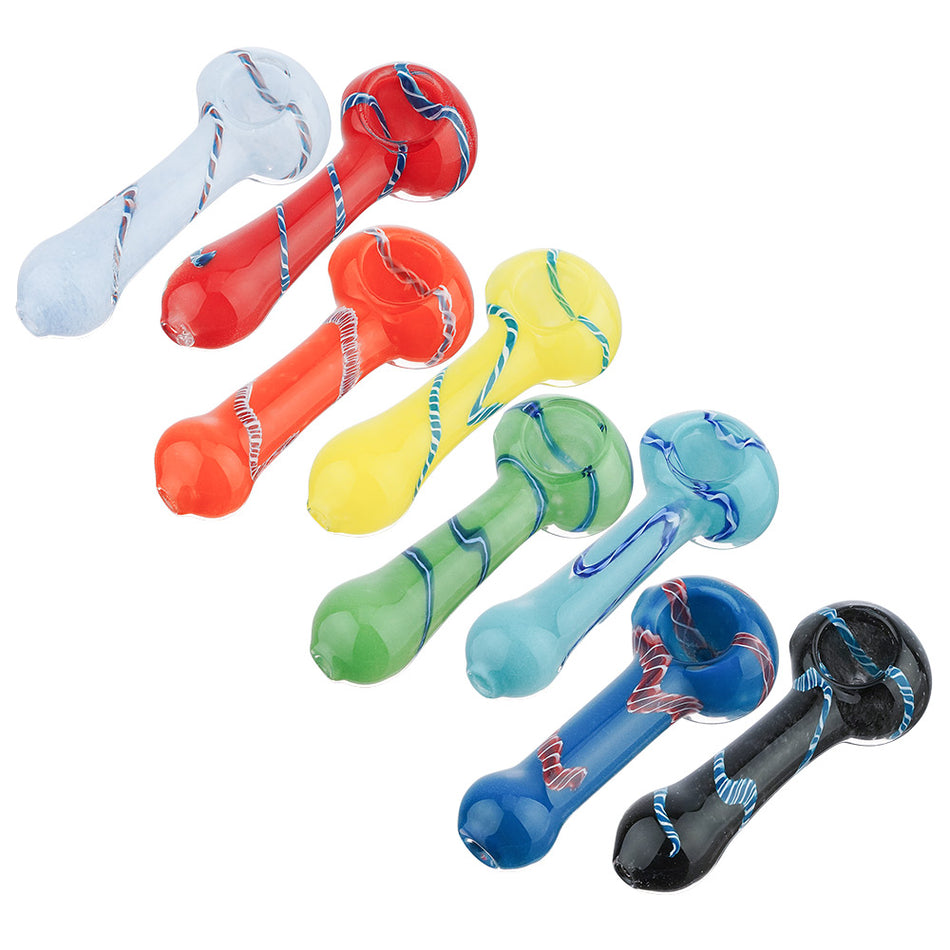 (HAND PIPE) 3.5" STRIPE