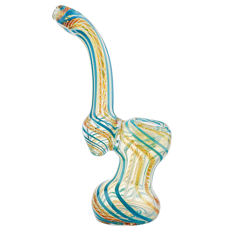 (BUBBLER) 6.55" GLASS THREADING LINE
