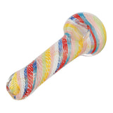 (HAND PIPE) 4.5" SWIRL STRIPE - ASSORTED