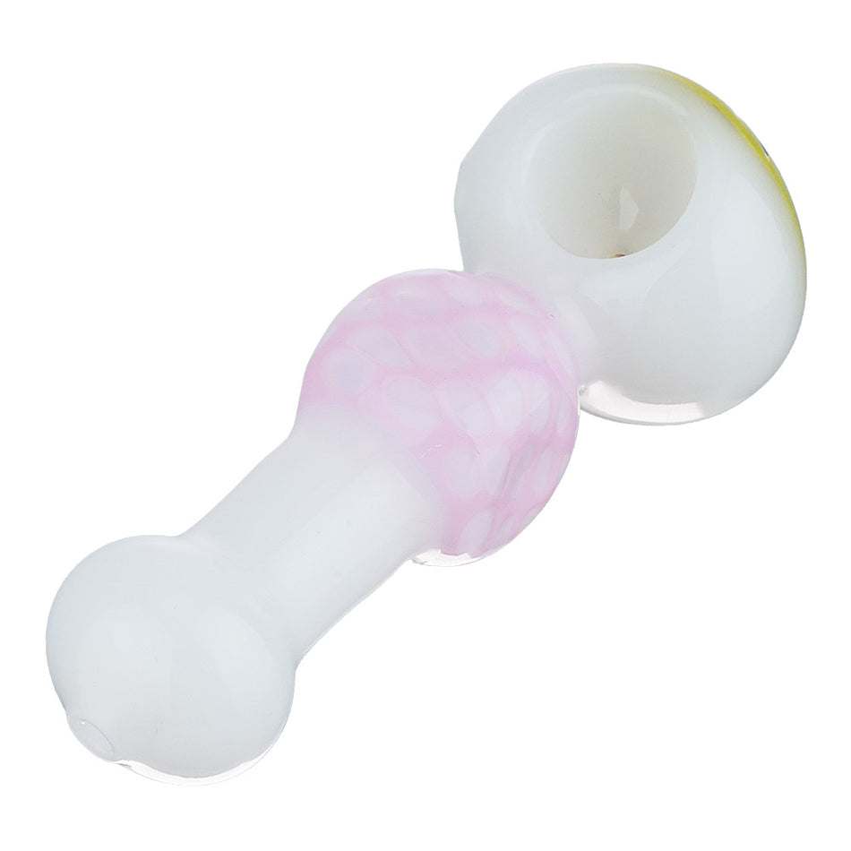 (HAND PIPE) 4.5" CUBE GRIP ON BODY