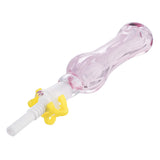 (NECTAR STRAW) COLORED WITH CERAMIC TIP - PINK