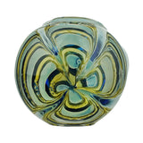 (HAND PIPE ) 4.5" FLOWER ON BOWL - ASSORTED COLOR