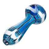 (HAND PIPE ) 4.5" FLOWER ON BOWL - ASSORTED COLOR