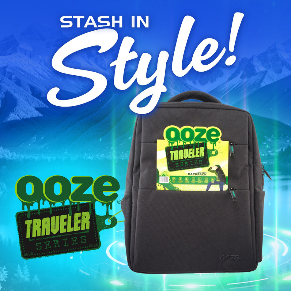 OOZE SMELL PROOF BACKPACK - TRAVELER SERIES 1