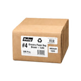 GROCERY PAPER BAG 10" X 5" 500CT - #4 MEDIUM