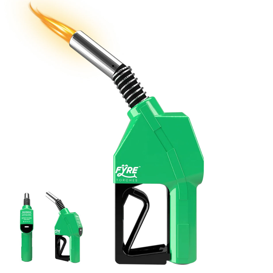 (TORCH) FYRE GAS PUMP TORCH - GREEN