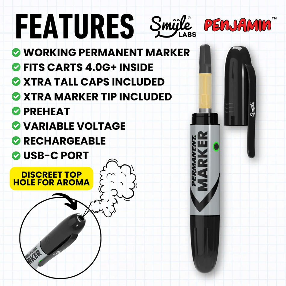 (BATTERY) SMYLE PERMANENT MARKER CART BATTERY