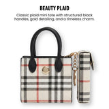 (BATTERY) SMYLE LABS PURSEJAMIN - BEAUTY PLAID