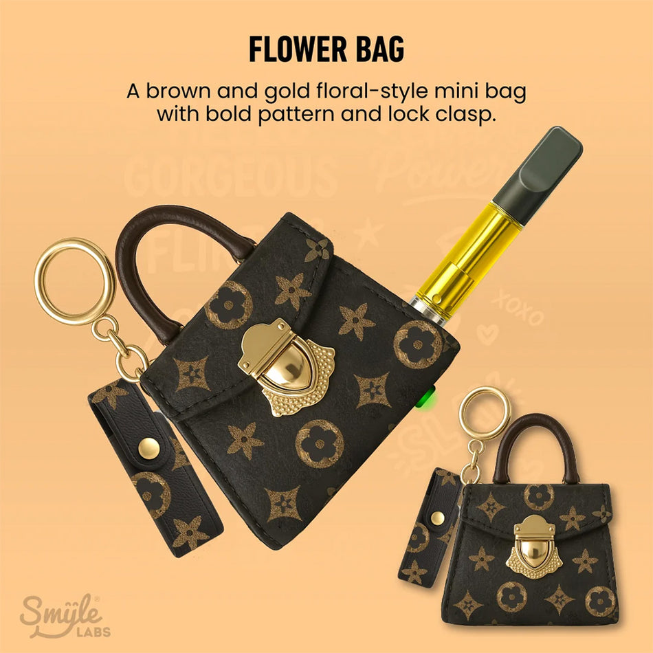 (BATTERY) SMYLE LABS PURSEJAMIN - FLORAL