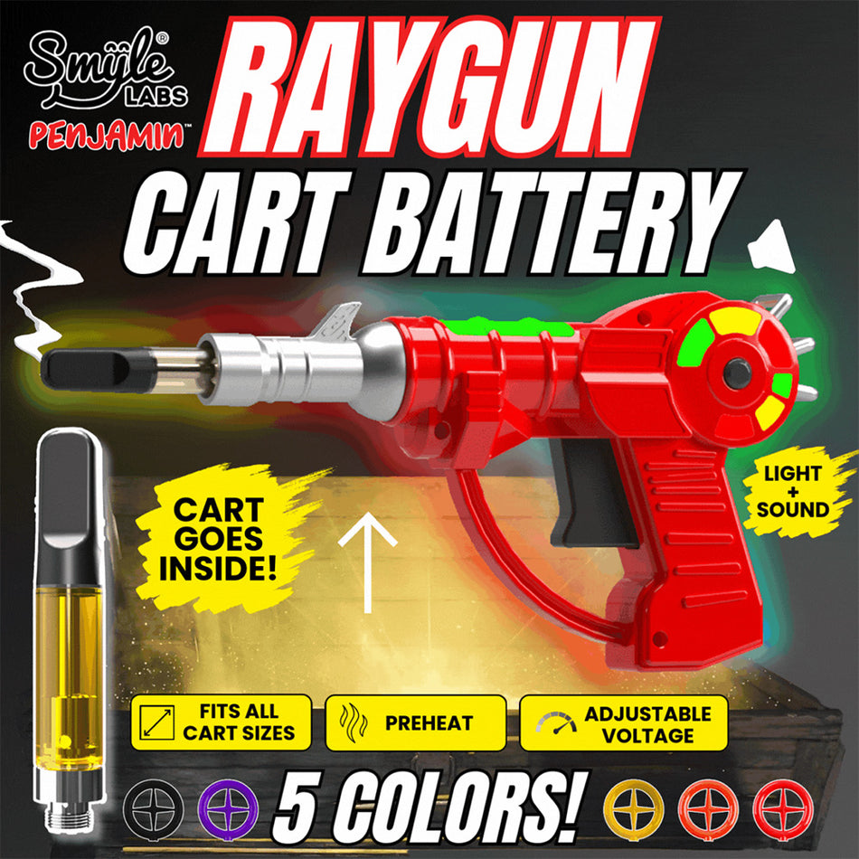 (BATTERY) PENJAMIN RAYGUN CART BATTERY - RED