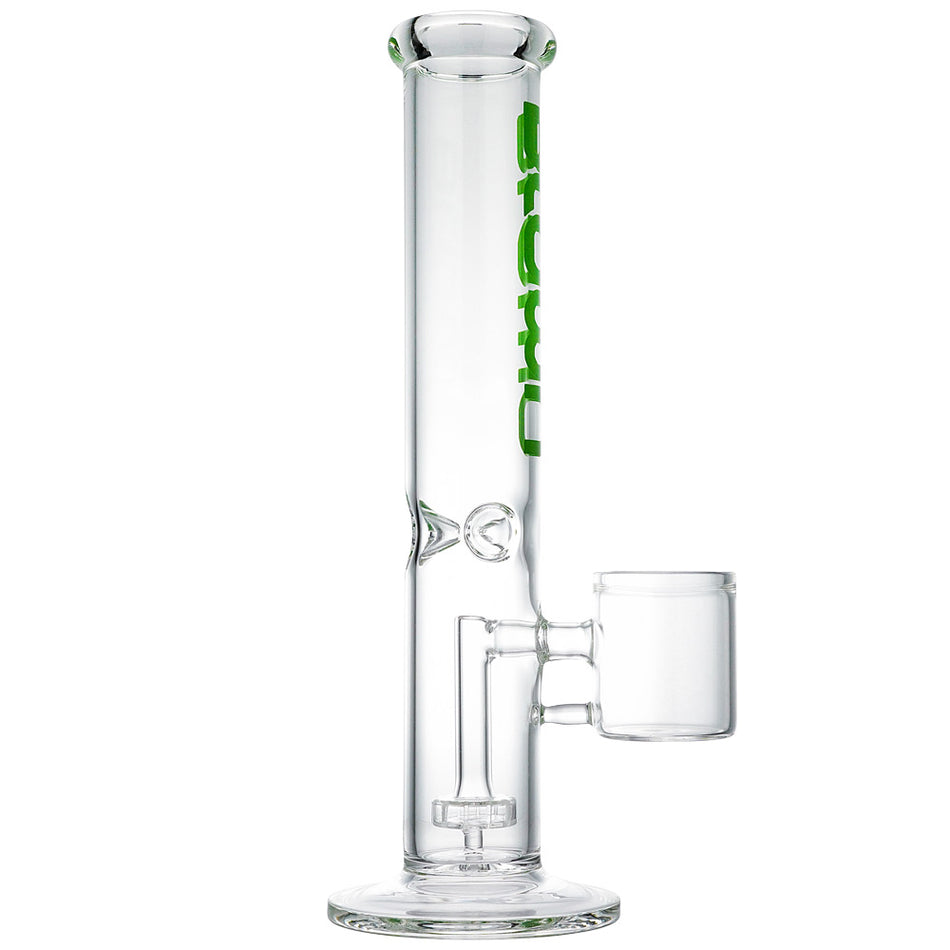 (WATER PIPE) 11" BLOWN STRATIGHT BIG BOWL PROXY - SILVER
