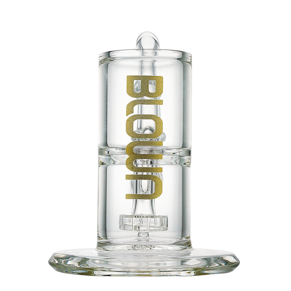 (WATER PIPE) 5.5" BLOWN BIG BOWL PRXY - GOLD