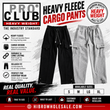 (T-SHIRTS) PROCLUB HEAVY FLEECE CARGO PANTS