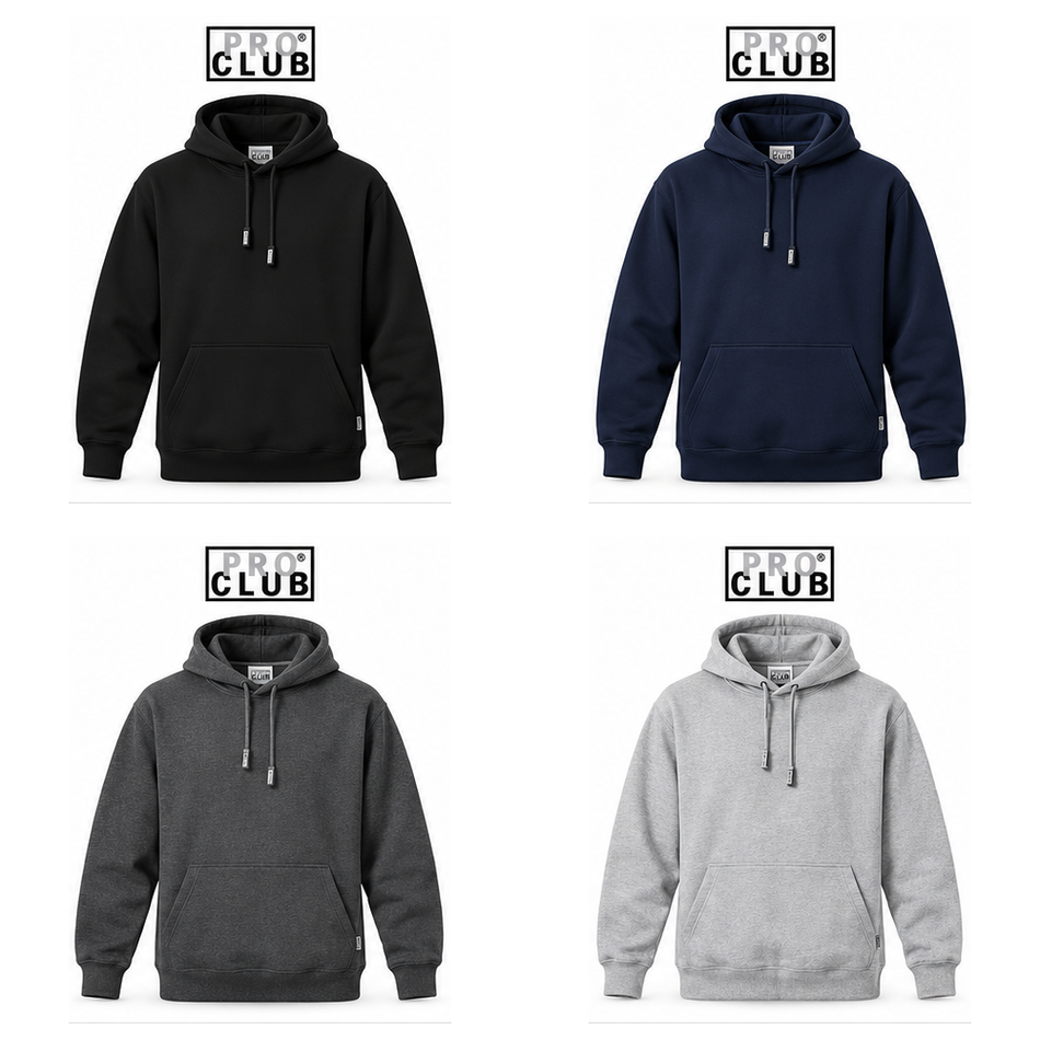 (T-SHIRTS) PROCLUB HEAVY WEIGHT PULLOVER HOODIE