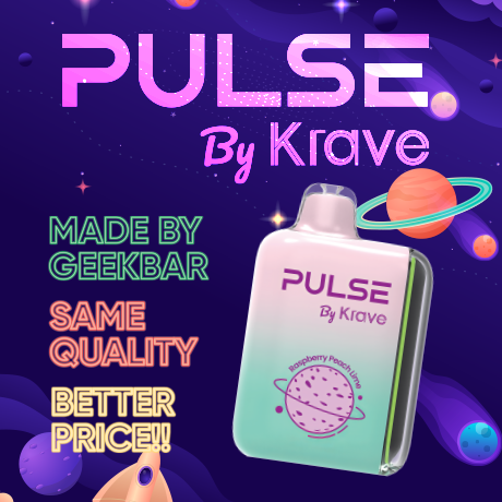 DISPOSABLE) PULSE BY KRAVE 18ML – Hibro Wholesale