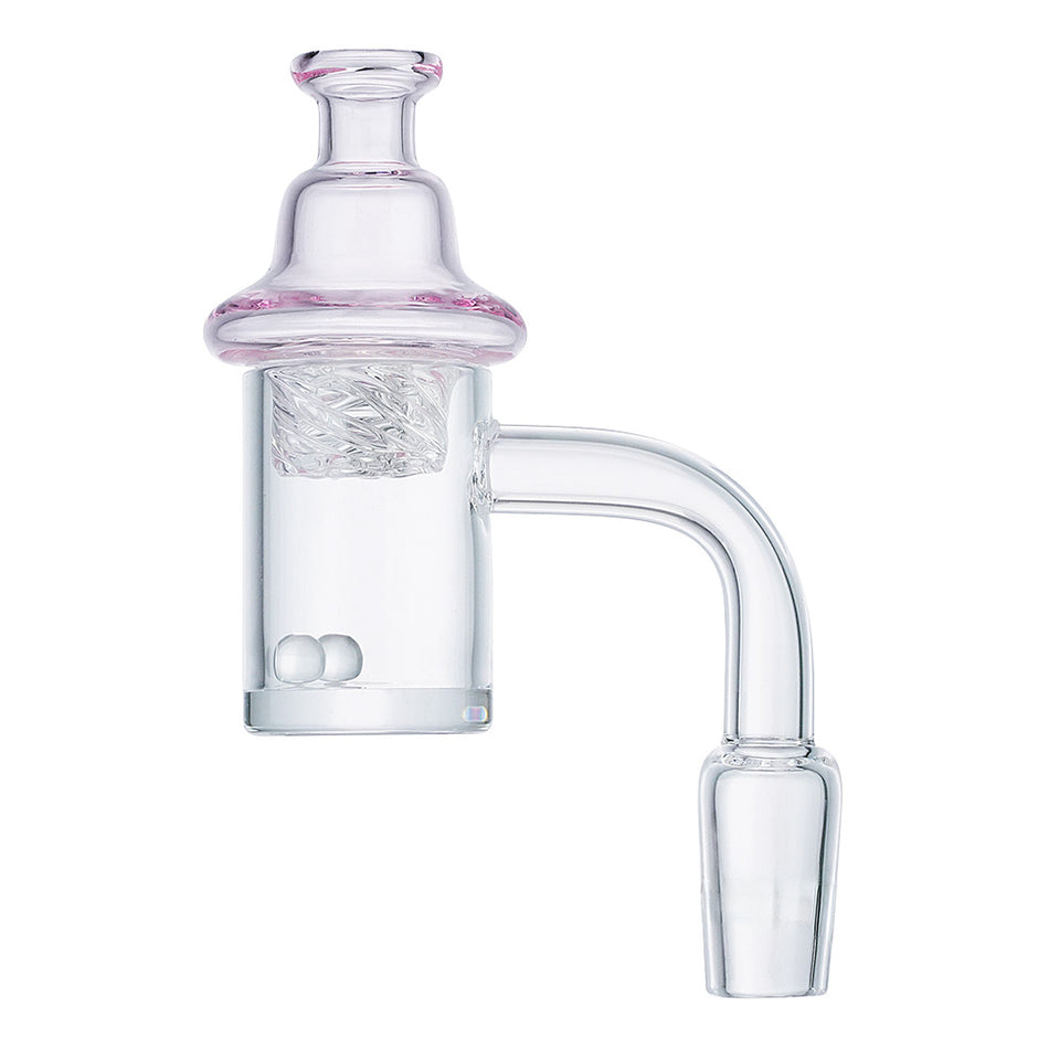 (BANGER SET) QUARTZ BANGER SPINING SET - PINK