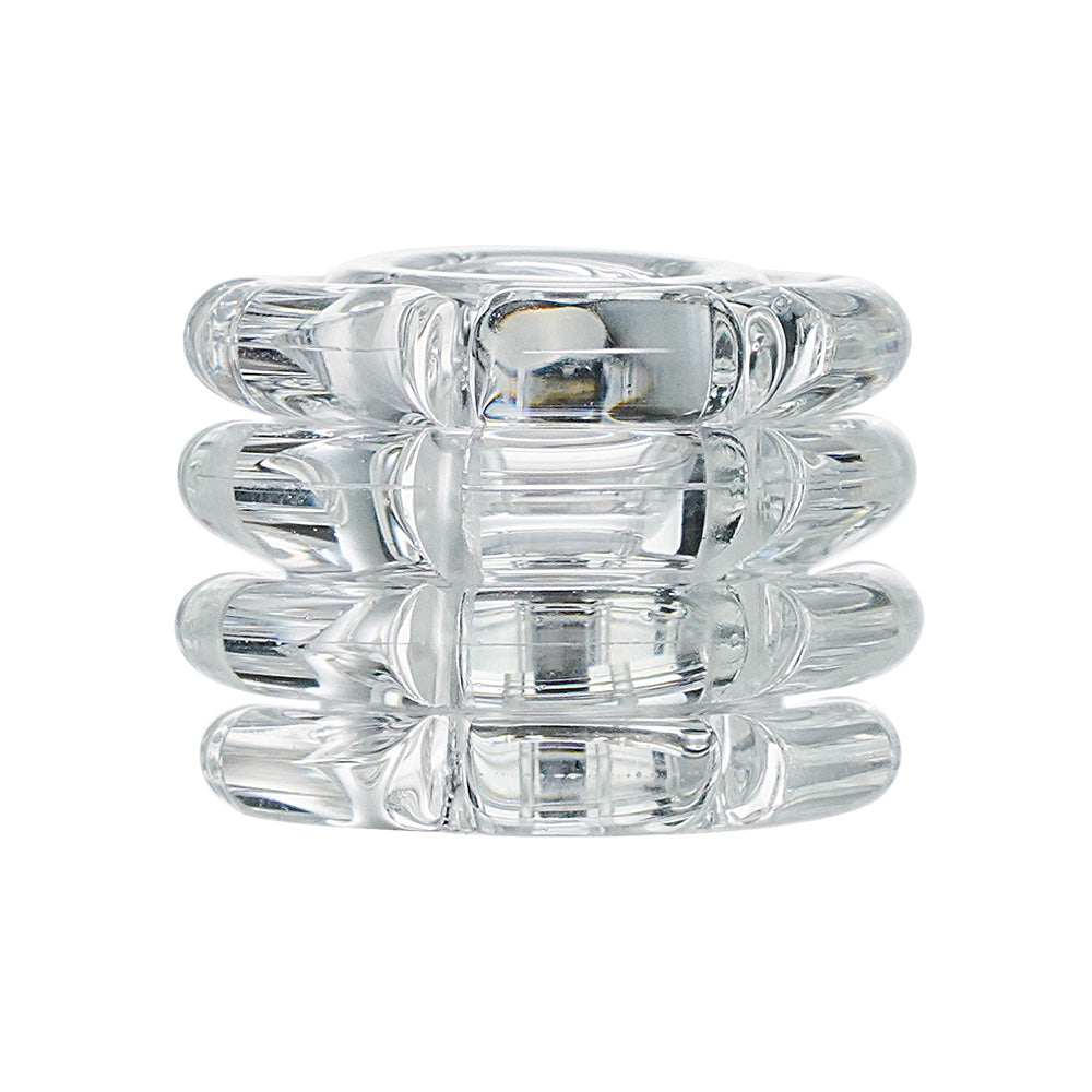 20mm DIAMOND KNOT INSERT - CLEAR – Hibro Wholesale