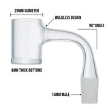 (QUARTZ BANGER) QUARTZ BANGER WELDLESS