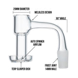 (QUARTZ BANGER) WELDLESS TERP SLURPER 14mm 90°
