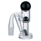 (QUARTZ BANGER) TERP SLURPER SET WITH DABBER HOLDER - BLACK