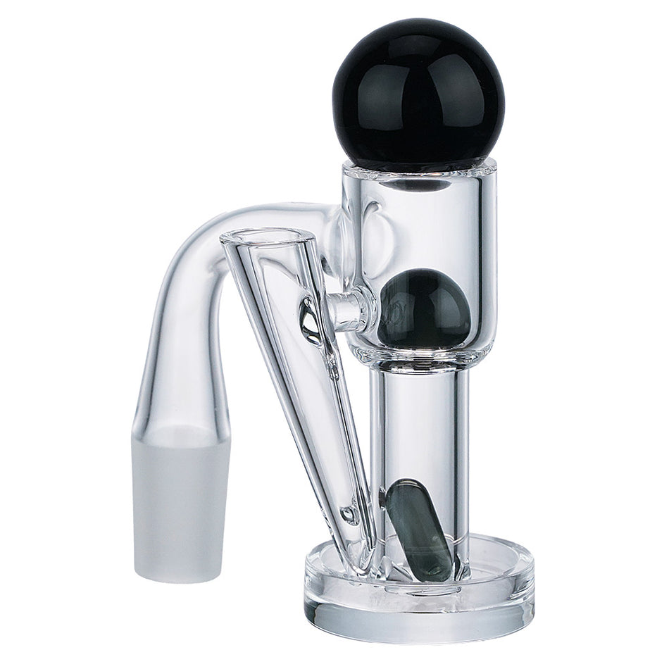 (QUARTZ BANGER) TERP SLURPER SET WITH DABBER HOLDER - BLACK
