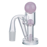 (QUARTZ BANGER) TERP SLURPER SET WITH DABBER HOLDER - PINK