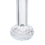 (BANGER SET) 14mm FLAT DIAMOND BASE TERP SLURPER - CLEAR