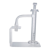 (BANGER SET) 4.7" QUARTZ TERP SLURPER WITH SCALE DESIGN ON THE SIDE