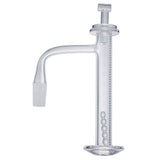 (BANGER SET) 4.7" QUARTZ TERP SLURPER WITH SCALE DESIGN ON THE SIDE