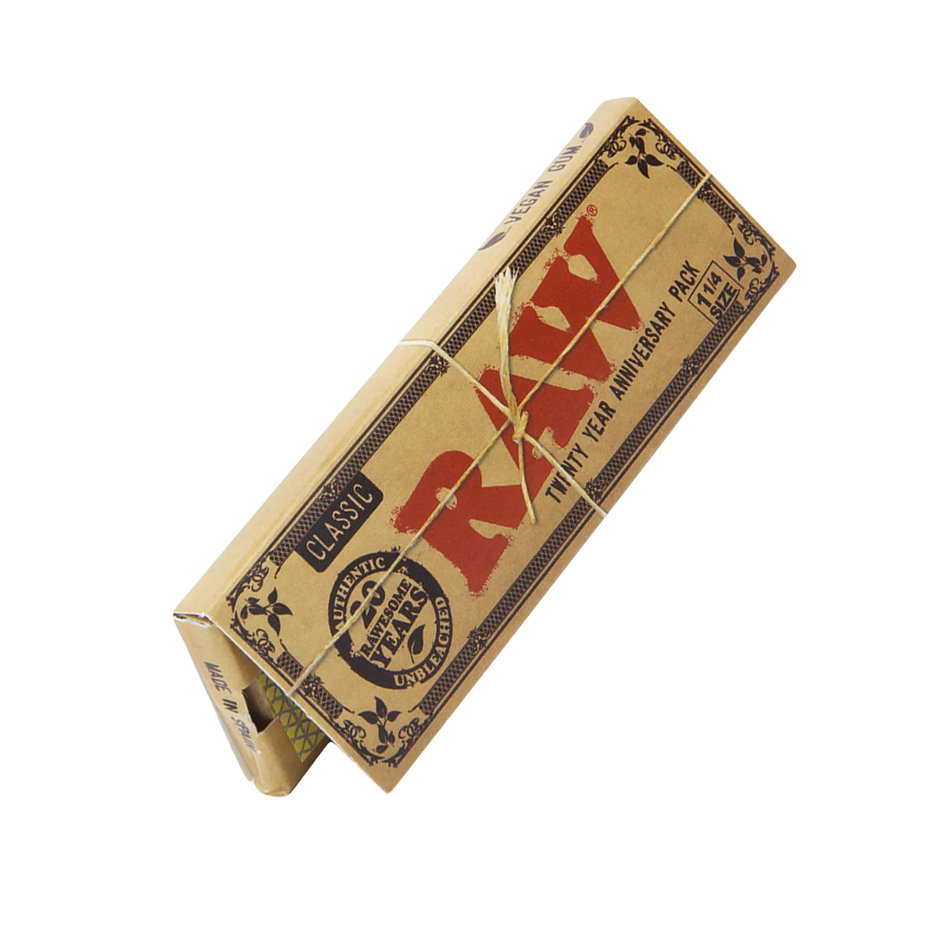 (PAPER) RAW CLASSIC PAPERS 1 ¼ - 24pk 20TH ANNIVERSARY EDITION