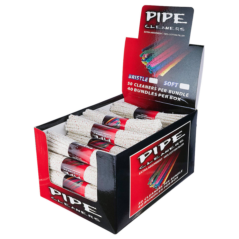 (CLEANER) PIPE CLEANER 50CT - HEMP BRISTLE