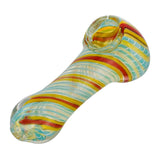 (HAND PIPE) 4.5" MULTI SPIRAL LINES INSIDE - ASSORTED COLOR
