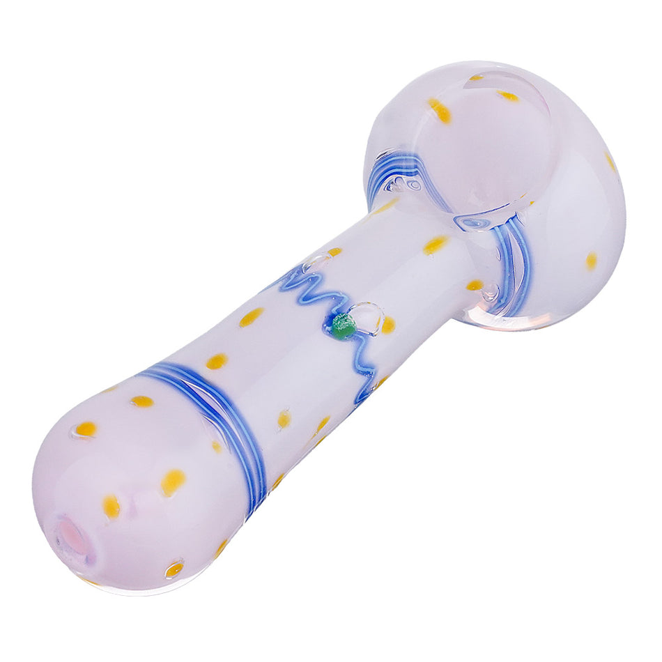 (HAND PIPE) 4.5" COLOR DOTS ON BODY