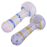 (HAND PIPE) 4.5" COLOR DOTS ON BODY