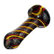 (HAND PIPE ) 4" WHITE LINES ON ORANGE BODY - ASSORTED COLOR