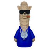 (RIG) 7" SILICONE COOL ALPACA - BLUE
