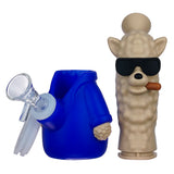 (RIG) 7" SILICONE COOL ALPACA - BLUE