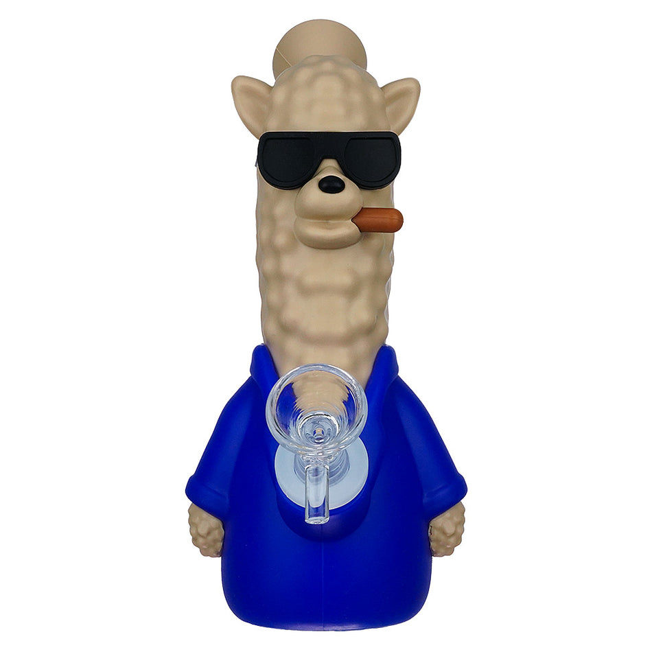 (RIG) 7" SILICONE COOL ALPACA - BLUE