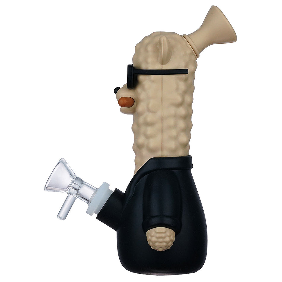 (RIG) 7" SILICONE COOL ALPACA - BLACK