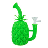 7" SILICONE PINEAPPLE WATER PIPE RIG STYLE