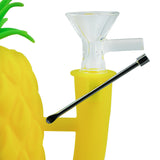 7" SILICONE PINEAPPLE WATER PIPE RIG STYLE
