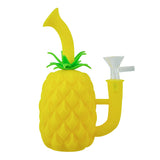 7" SILICONE PINEAPPLE WATER PIPE RIG STYLE