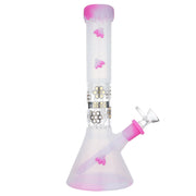 (SILICONE) STRATUS SEE THROUGH GLASS PERC - BUBBLE GUM