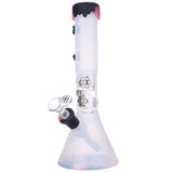 (SILICONE) STRATUS SEE THROUGH GLASS PERC - UV CRIMSON