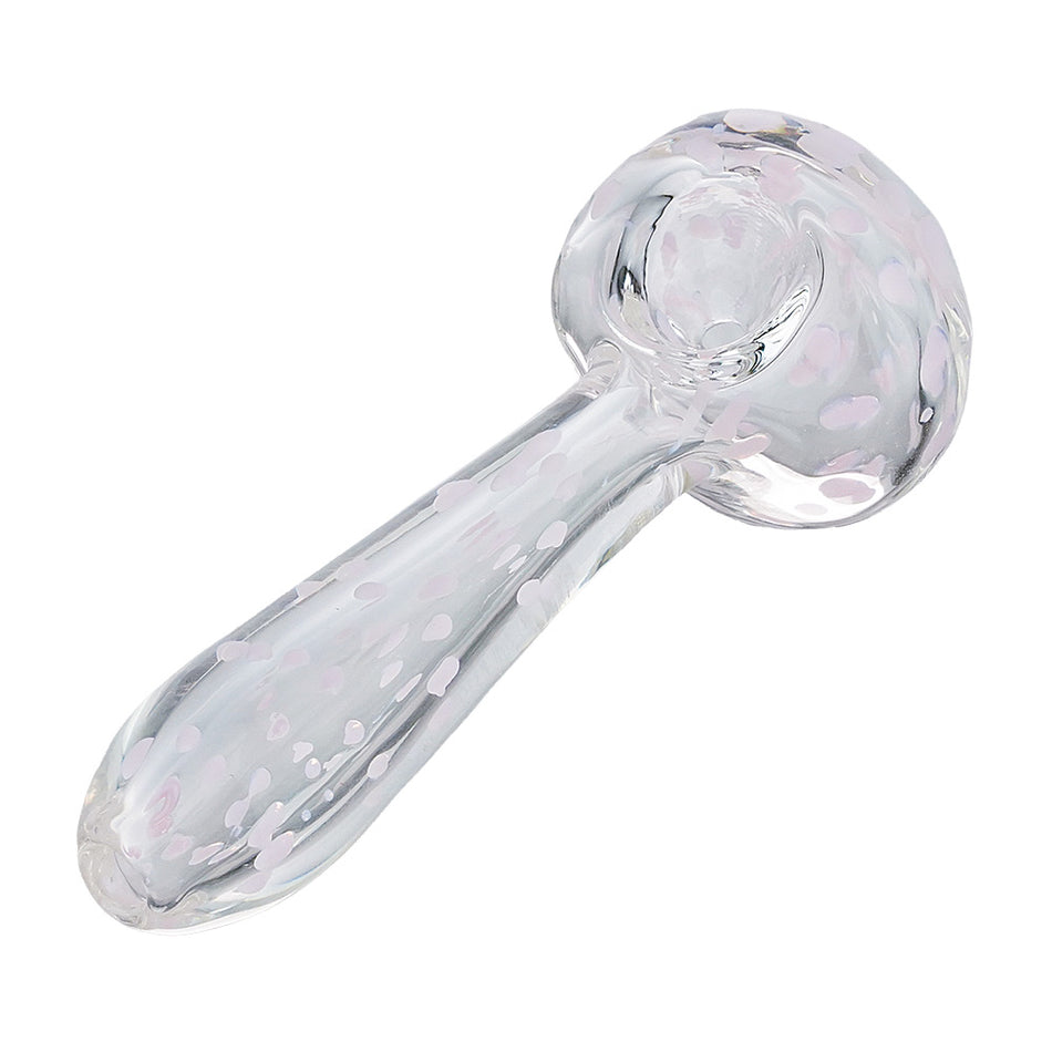 (HAND PIPE) 4.5" COLOR DOT FRITS ON BODY