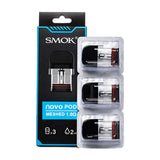 SMOK NOVO REPLACEMENT BLACK MESH - 3CT