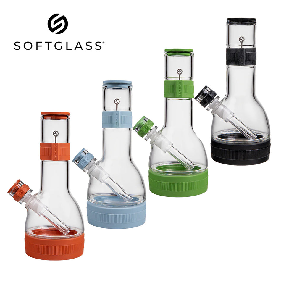 (WATER PIPE) SOFTGLASS CORE WATER PIPE - ONYX