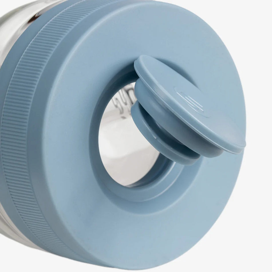 (WATER PIPE) SOFTGLASS CORE WATER PIPE - CERULEAN