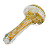 (HAND PIPE) 4" BIG BOWL STRIPE DESIGN - ASSORTED COLOR