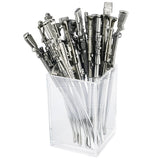 (DABBER) METAL DABBER GUN STYLE 24CT SET WITH ACRYLIC DISPLAY